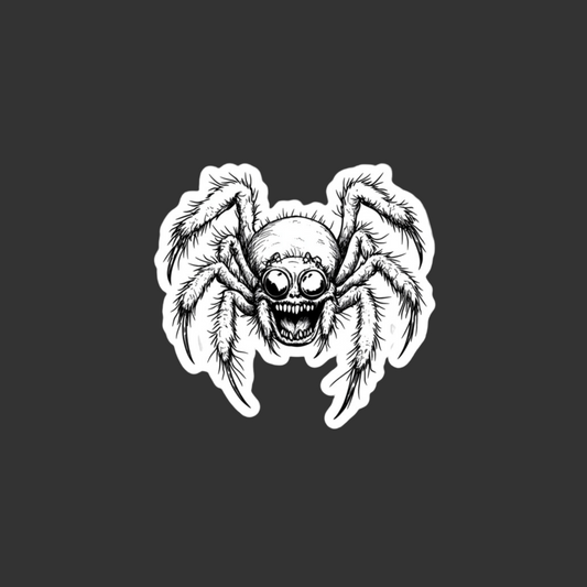 Creepy Spider Sticker – Slap the Crawlies