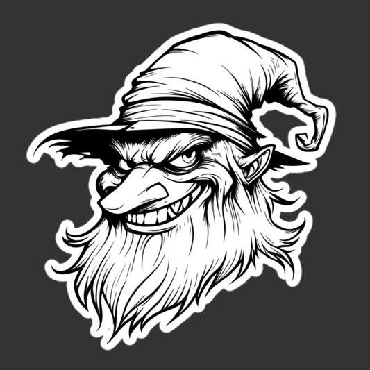 Wizard Head Sticker – Slap the Hex
