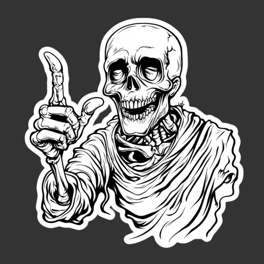 Bonehead Sticker – Chaos That Sticks