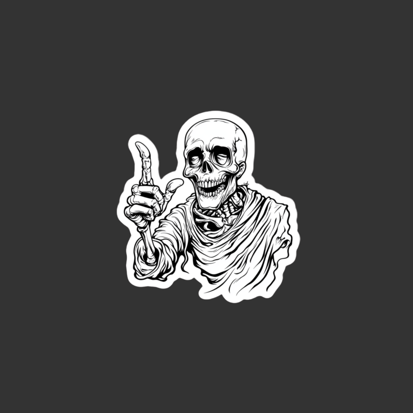 Bonehead Sticker – Chaos That Sticks