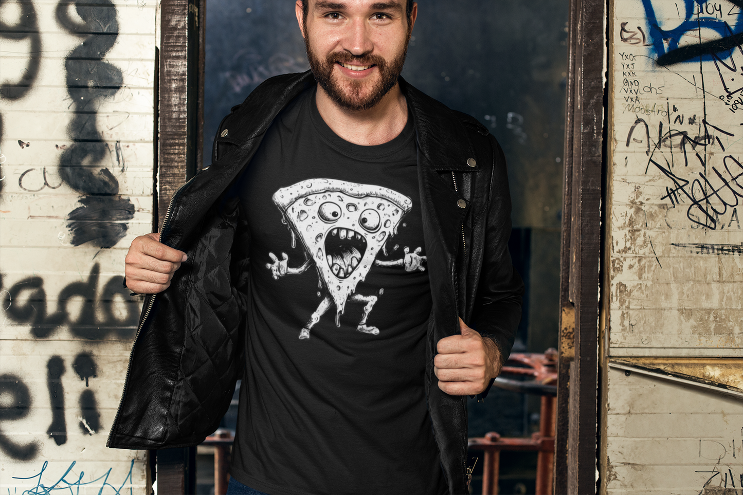 Pizza Slice Tee – Midnight Munchies