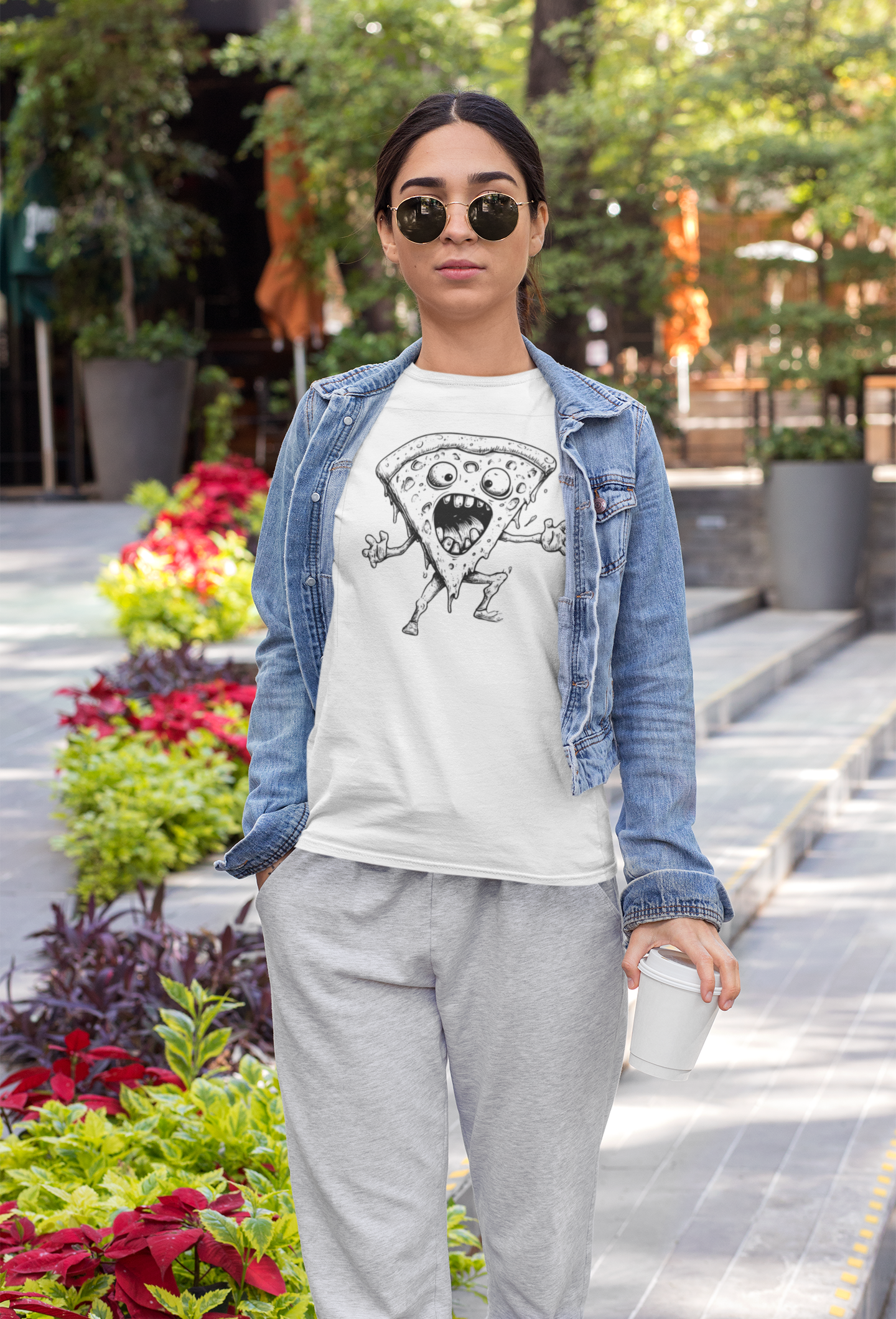 Pizza Slice Tee – Midnight Munchies