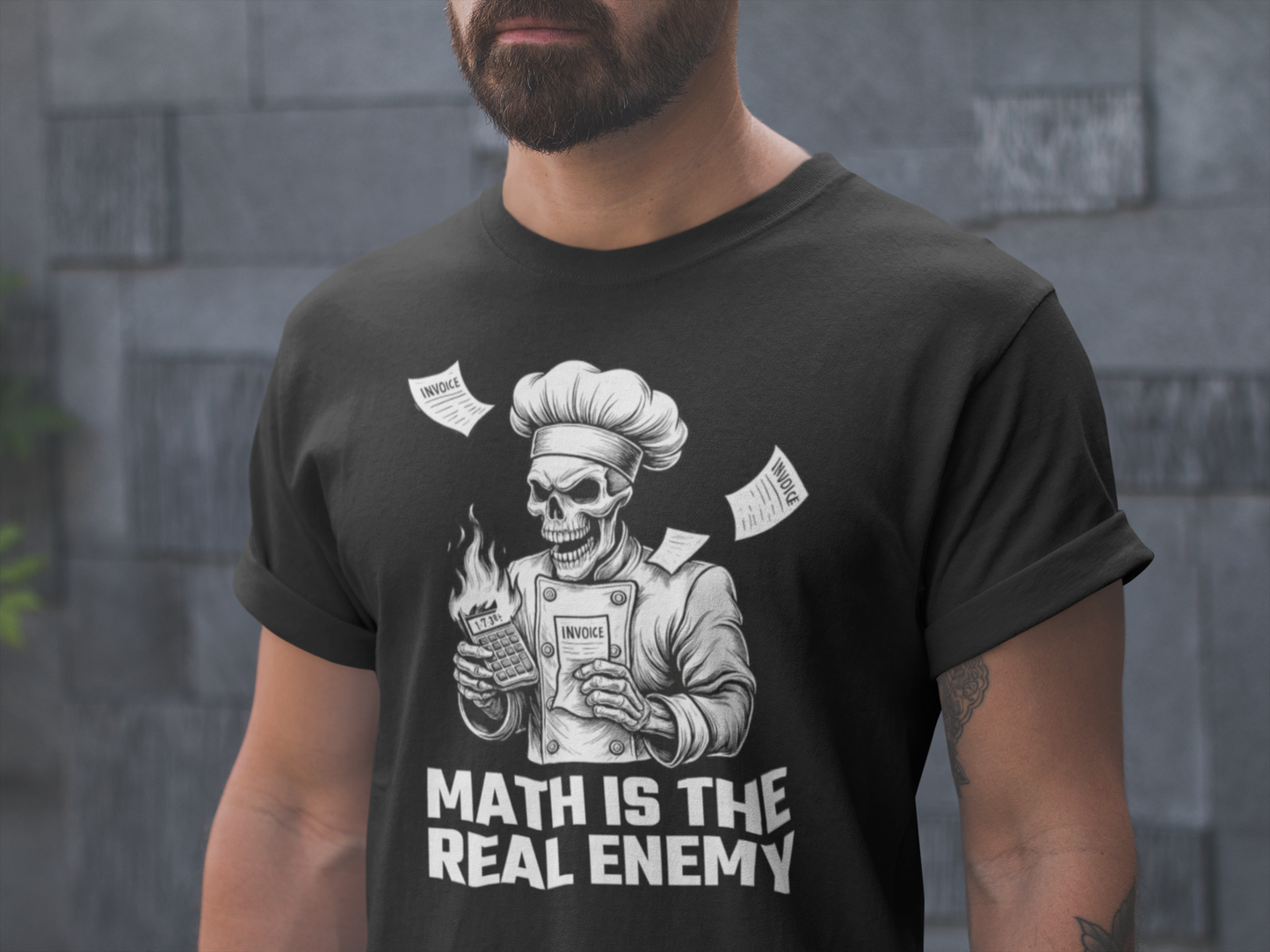 Math Is the Real Enemy – Chef Mayhem Burn Line