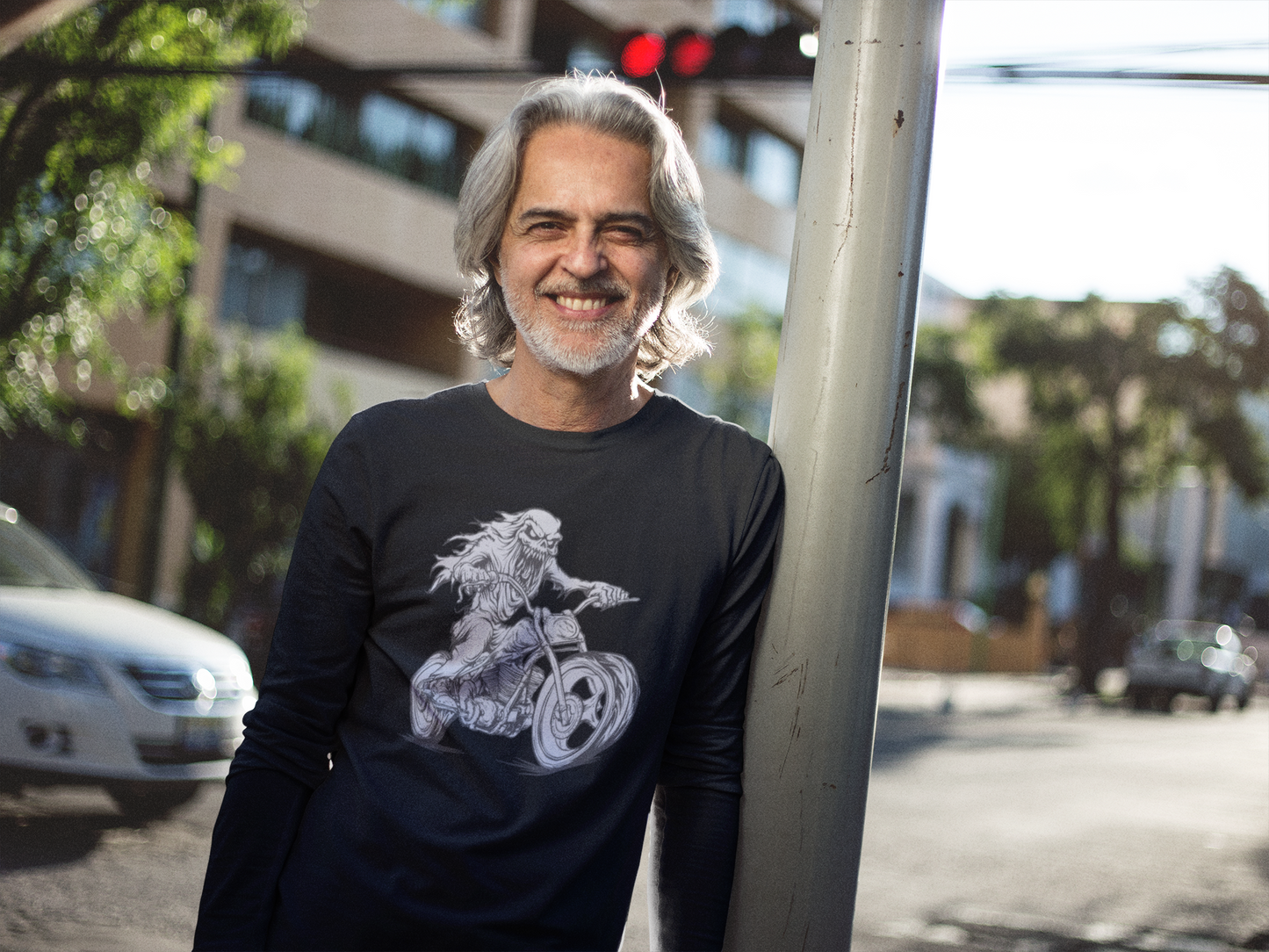 Skeleton Biker Long Sleeve – Highway to Nowhere