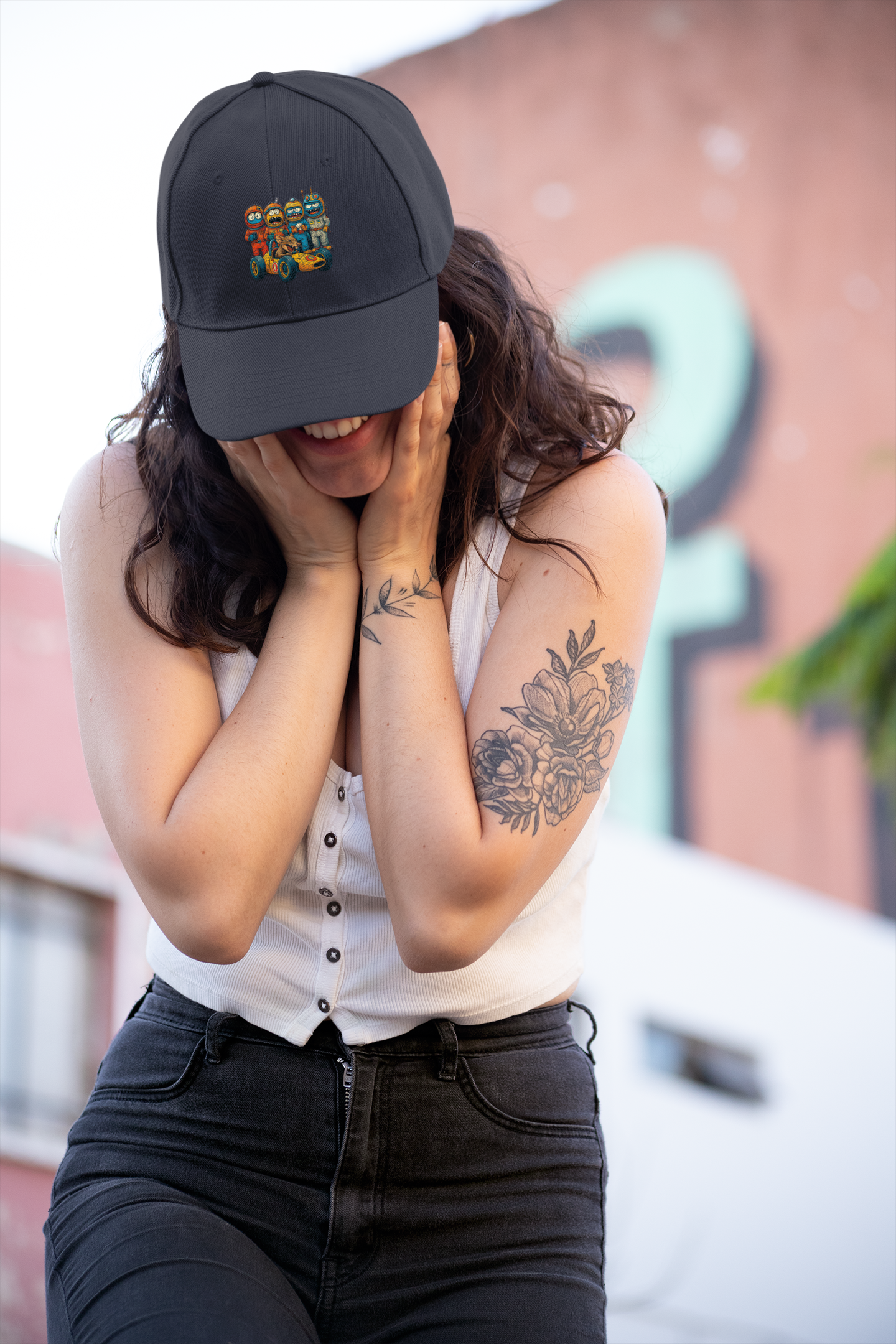 Coffee Break Pit Crew - Streetwear Dad Hat