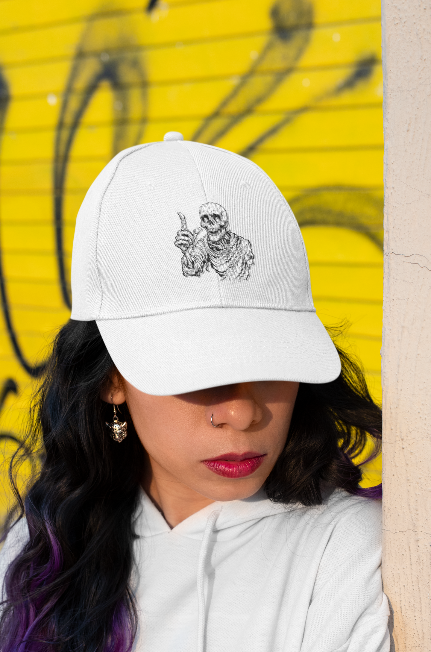 Bonehead Dad Hat – Inky Misfits Headgear