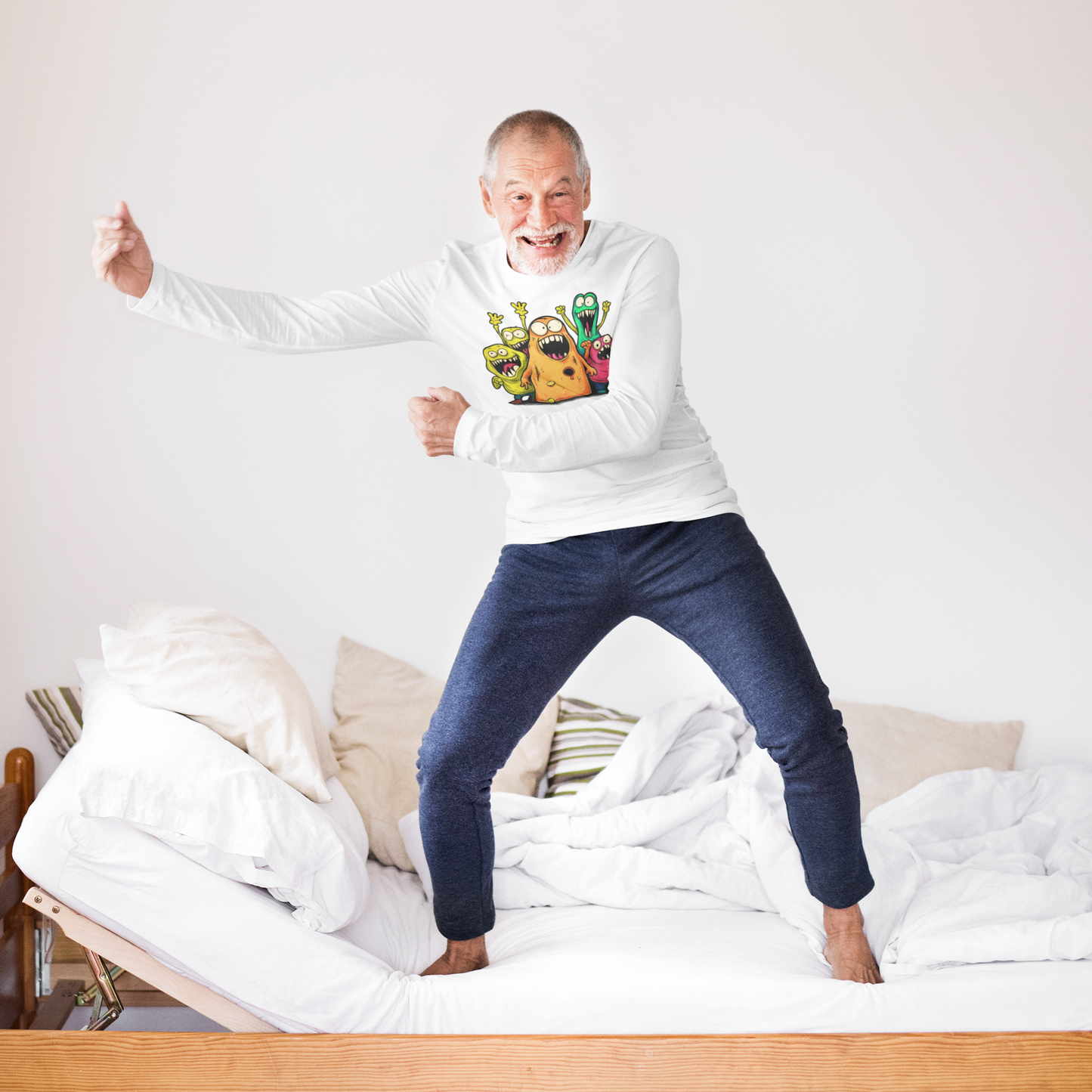 Crazy Critter Fan Club Long Sleeve – Color Riot Edition