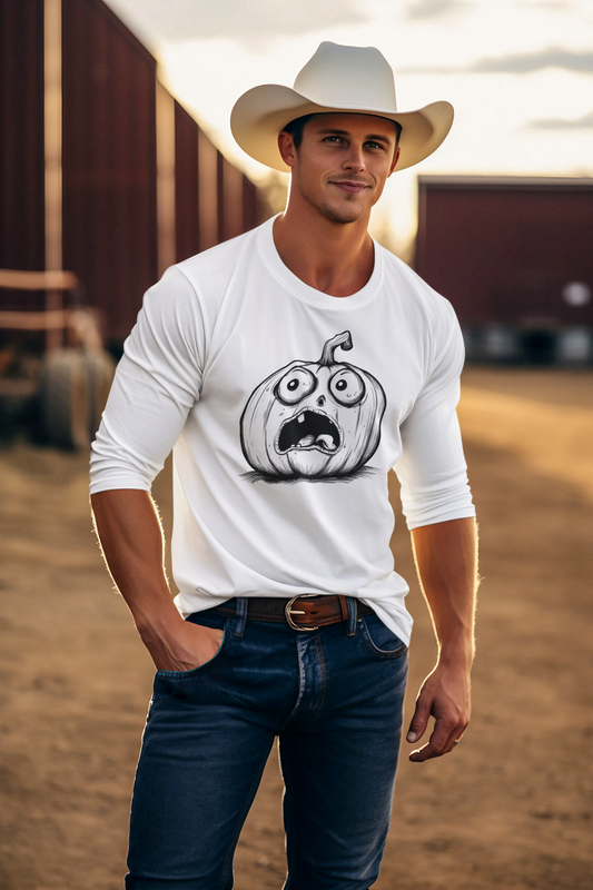 Pumpkin Critter Long Sleeve – Hollow Eyes, Full Panic