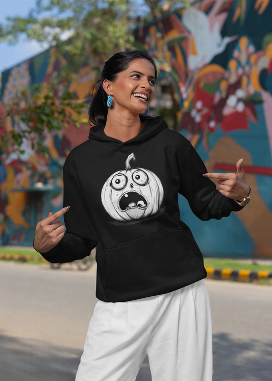 Pumpkin Critter Hoodie – Cozy Terror