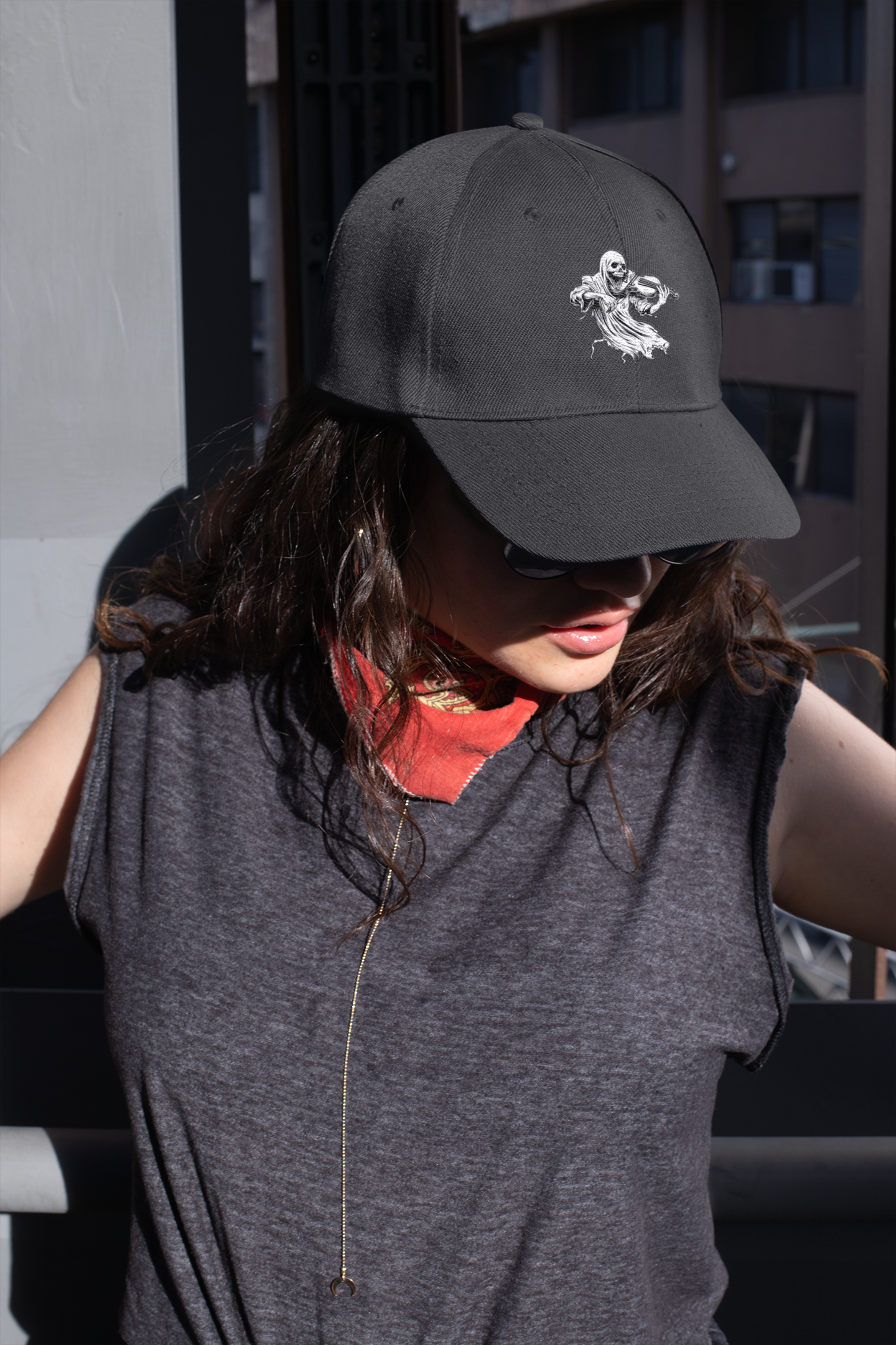 Skeleton Violinist Dad Hat – Death’s Greatest Hits