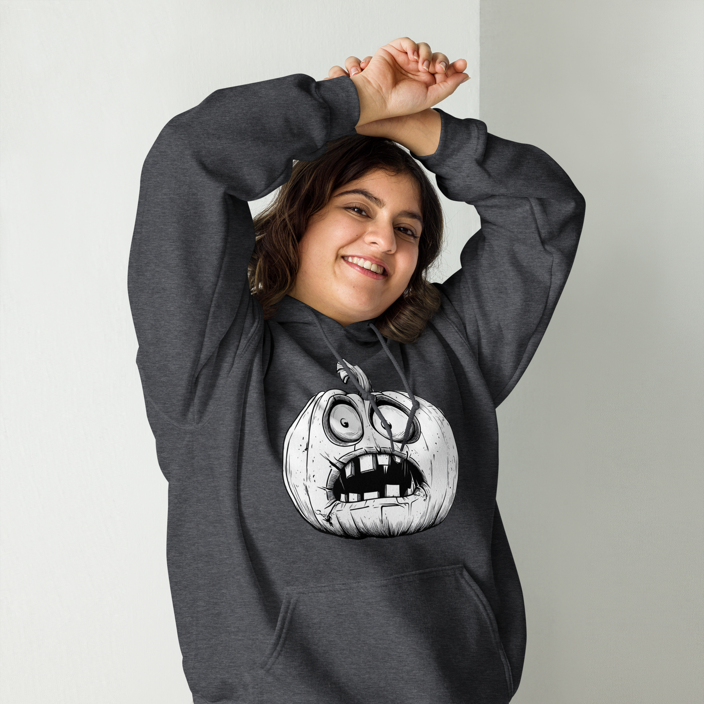 Pumpkin Critter Hoodie – Cozy Terror