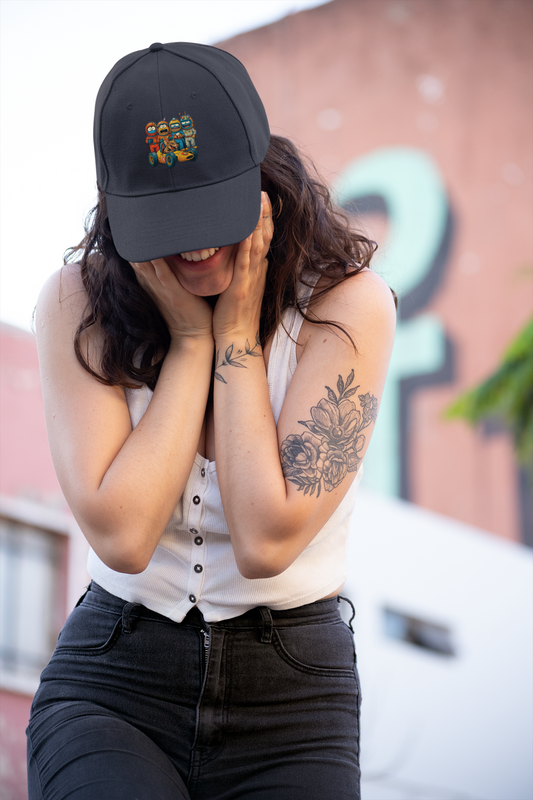 Coffee Break Pit Crew - Streetwear Dad Hat