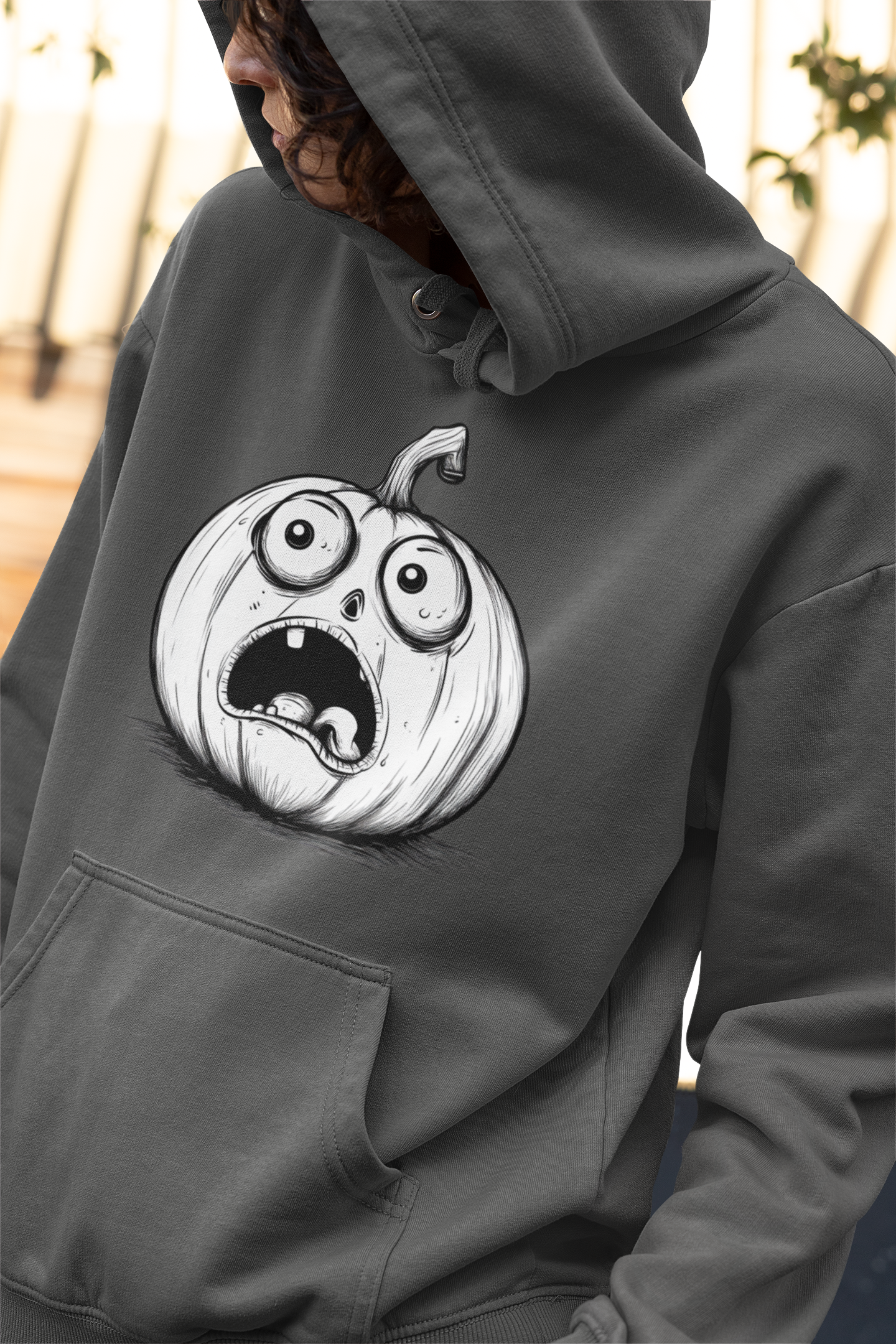 Pumpkin Critter Hoodie – Cozy Terror