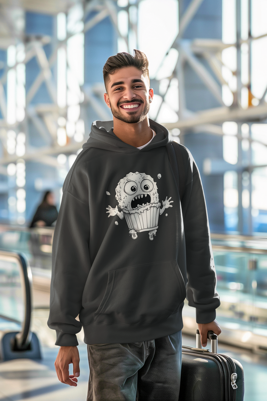 Popcorn Critter Hoodie – Buttery Mayhem