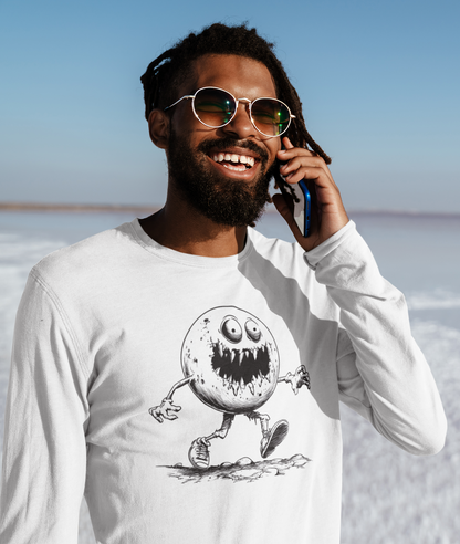 Meatball Escape Plan Long Sleeve – Slippery Snack Attack