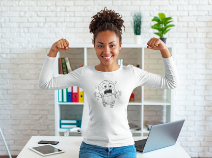 Popcorn Critter Long Sleeve – Runaway Snack Edition