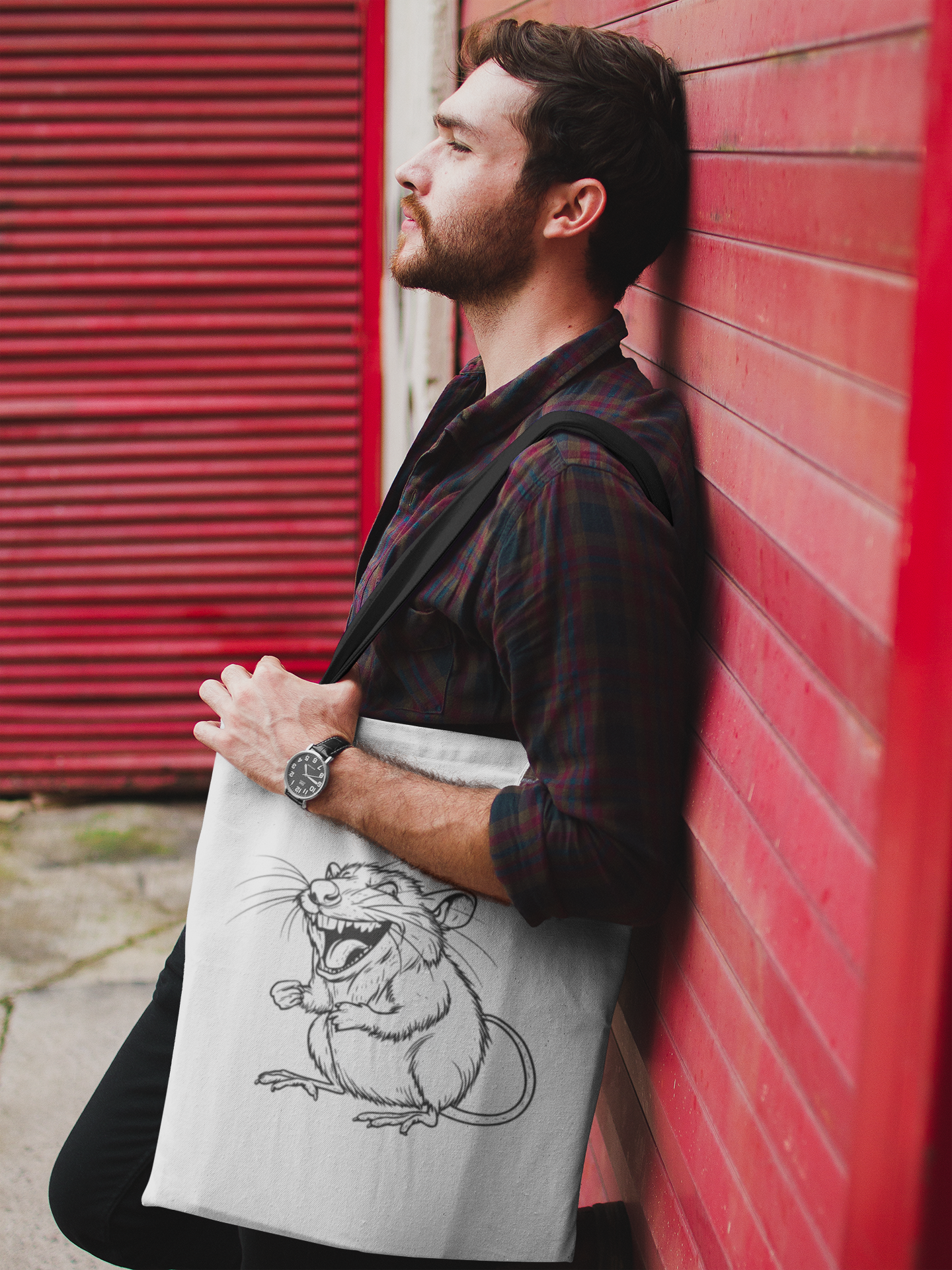 Gnash the Rat Critter Tote – Carry the Chaos