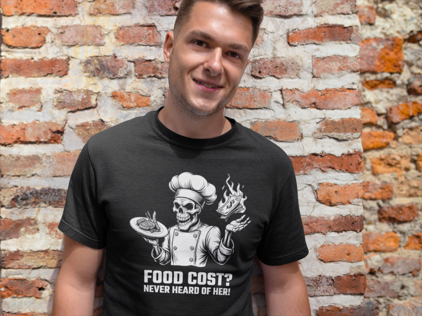 Food Cost? Never Heard of Her. — Chef Mayhem Blackout Tee