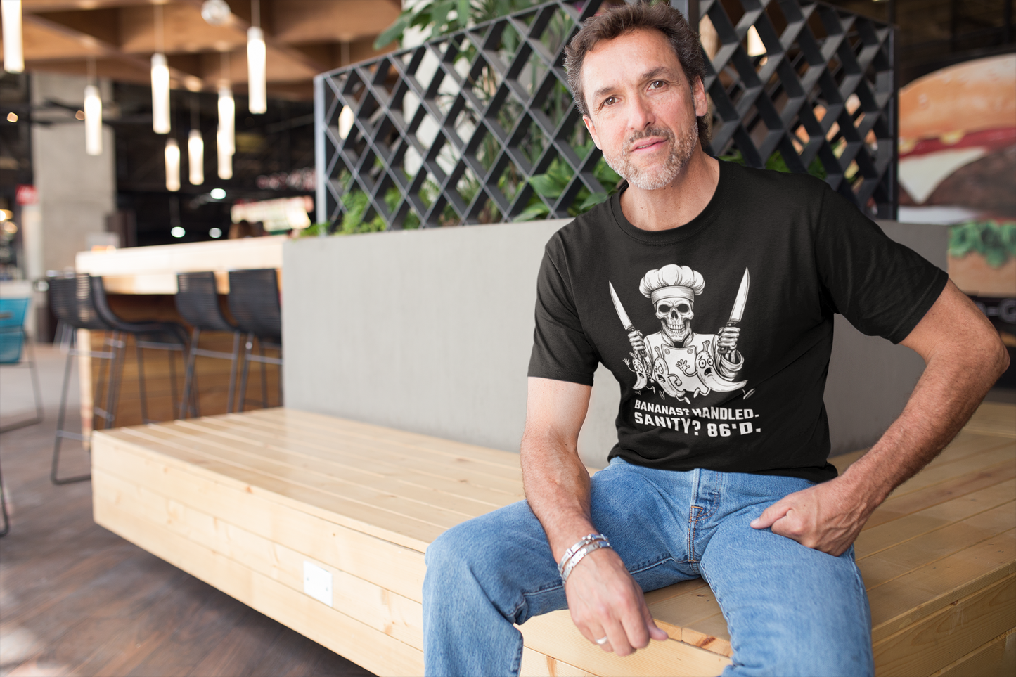 Bananas? Handled. Sanity? 86’d. – Chef Mayhem Tee
