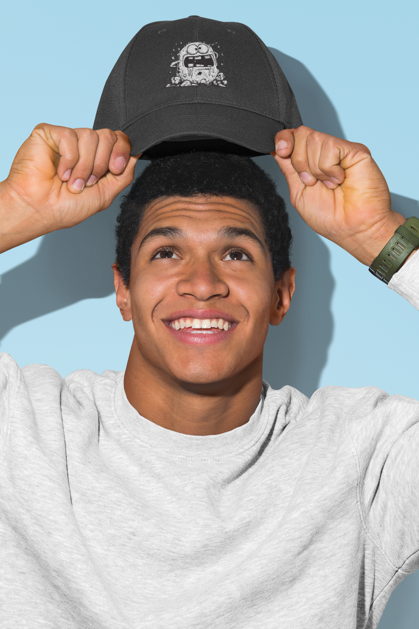 Rock Monster Dad Hat – Mischief Critters