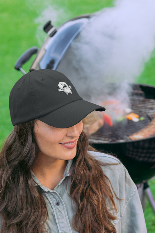 Popcorn Critter Dad Hat – Buttered and Bold