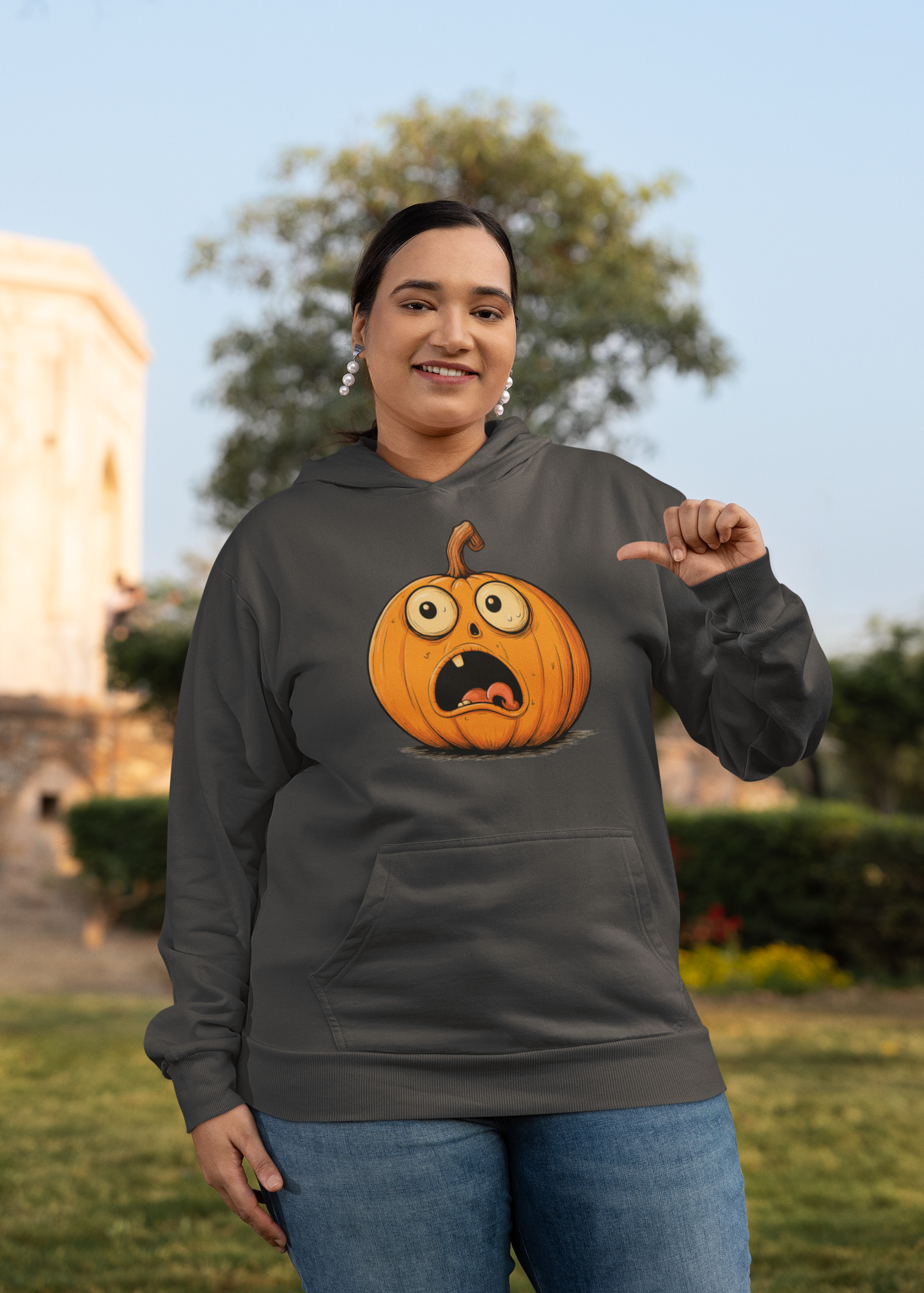 Pumpkin Spice Is a Scam Hoodie – Cozy Sarcasm
