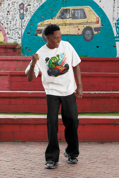 Monster Racer – Oversized Misfit Streetwear Tee