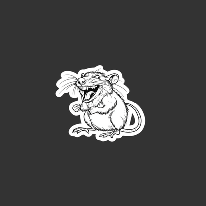 Gnash the Rat Critter Sticker – Slap the Vermin