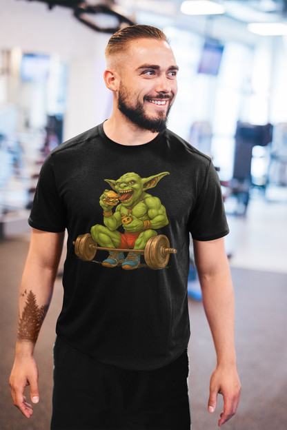 Gym Goblin Tee – 1 Rep, 1 Burger