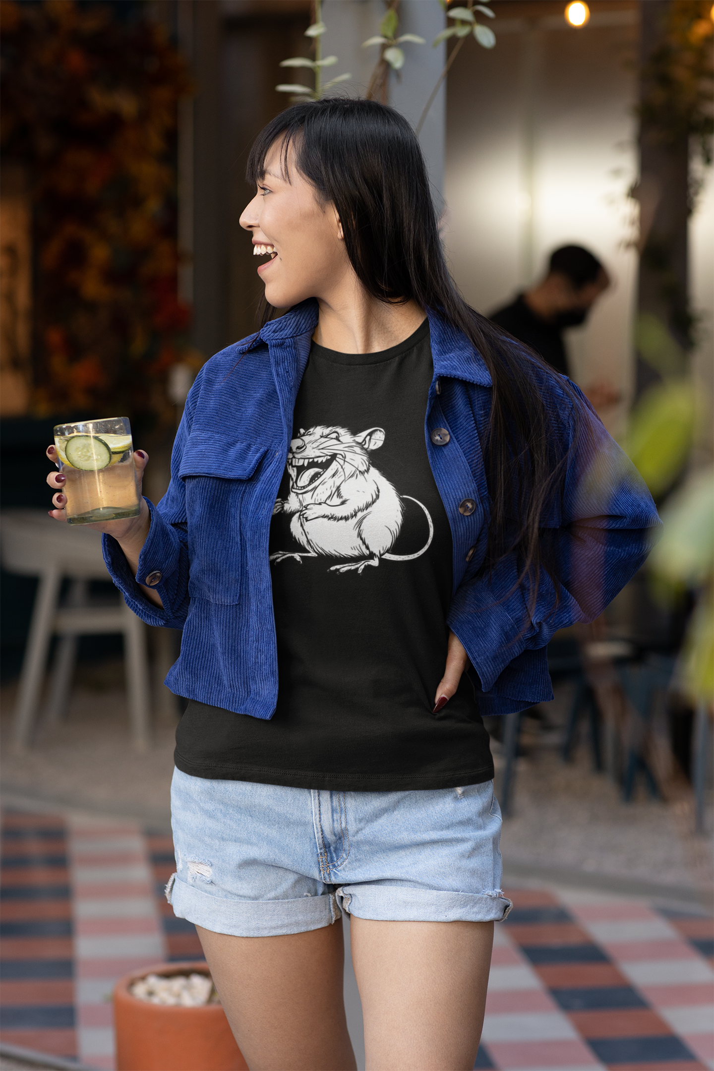 Gnash the Rat Critter Tee – Midnight Snack Inspector