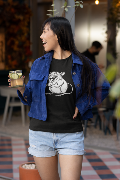 Gnash the Rat Critter Tee – Midnight Snack Inspector