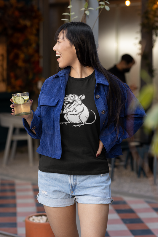 Gnash the Rat Critter Tee – Midnight Snack Inspector