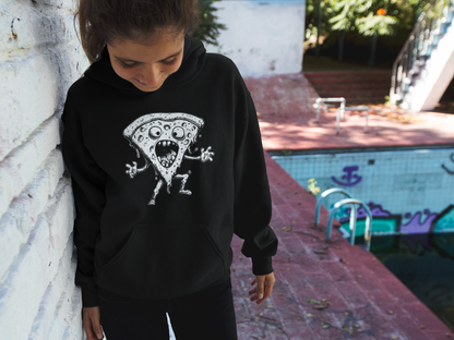 Pizza Slice Hoodie – Cheesy Chaos